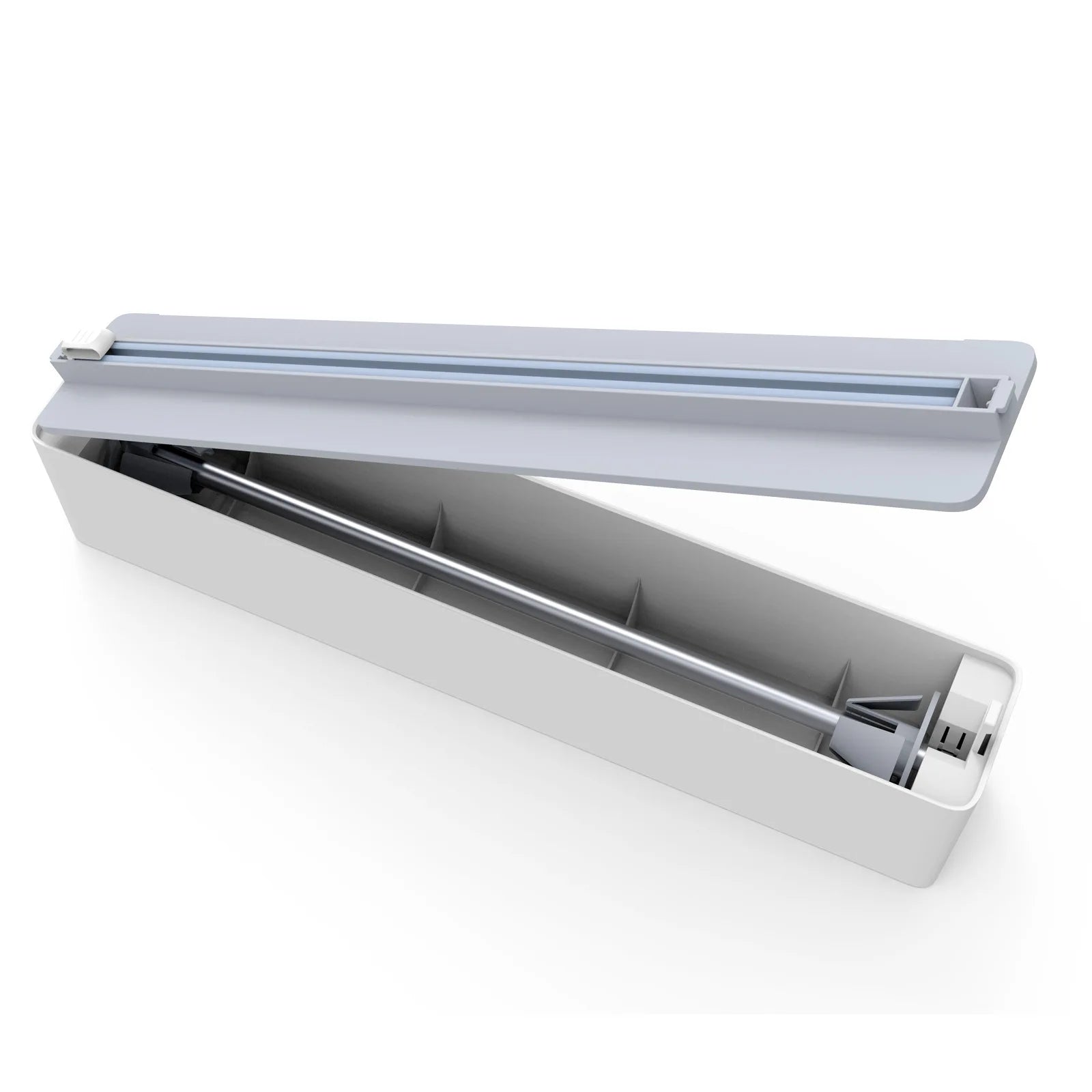 3 in 1/Only 1 Functional Aluminum Film Wrap Cutter Wallmount Paper Towel Holder Cling Film Cutting Holder Plastic Wrap Dispenser